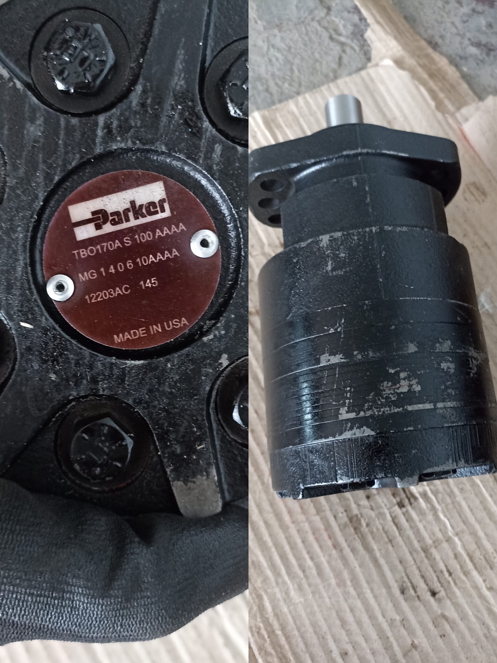 Гидромотор Parker TB0170AS100AAAA