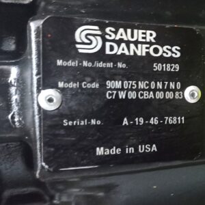 Гидромотор sauer danfoss 90m075