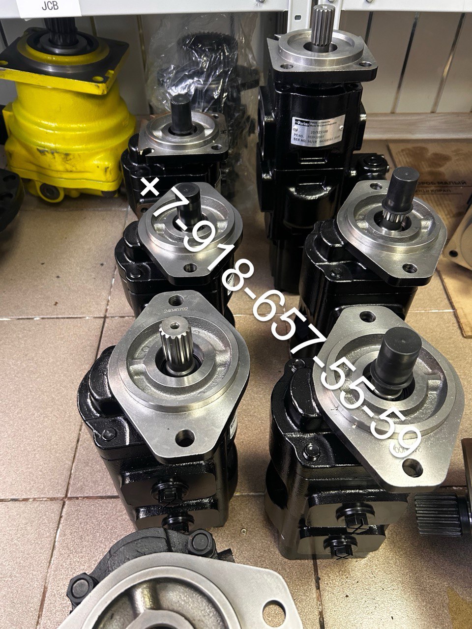 Гидронасос jcb parker 7029120006 20/925339