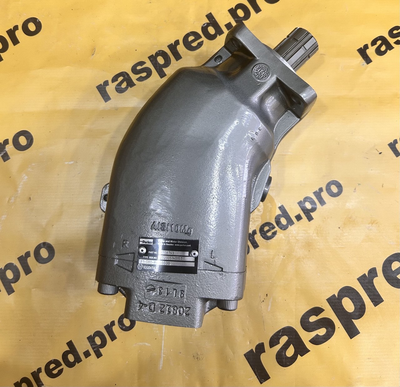Гидронасос parker f1-080-R-0000 вид сверху