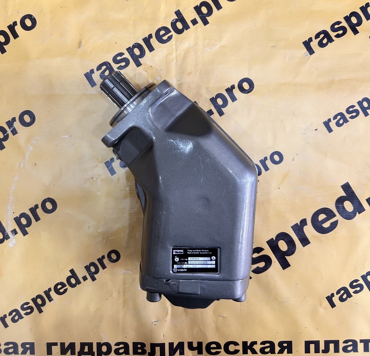 Гидронасос parker f1-080-R-0000 вид сверху